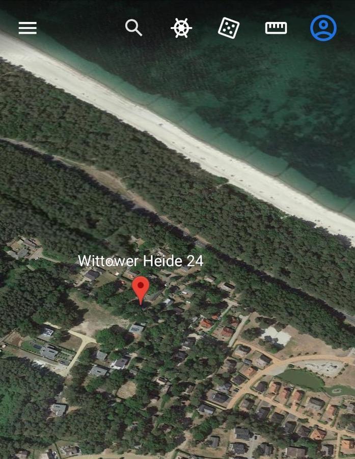 Strandhaus Wittower Heide Glowe Exterior foto